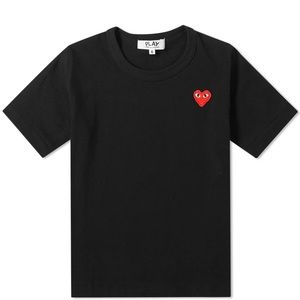 Comme des Garçons (CDG) Play Black Heart Patch T-Shirt